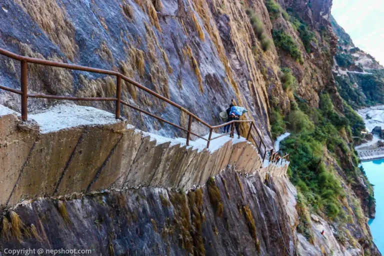 Temporary way to Lapchi.