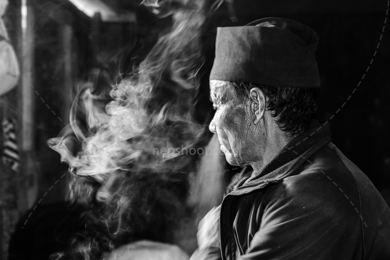 Elder with a Pipe