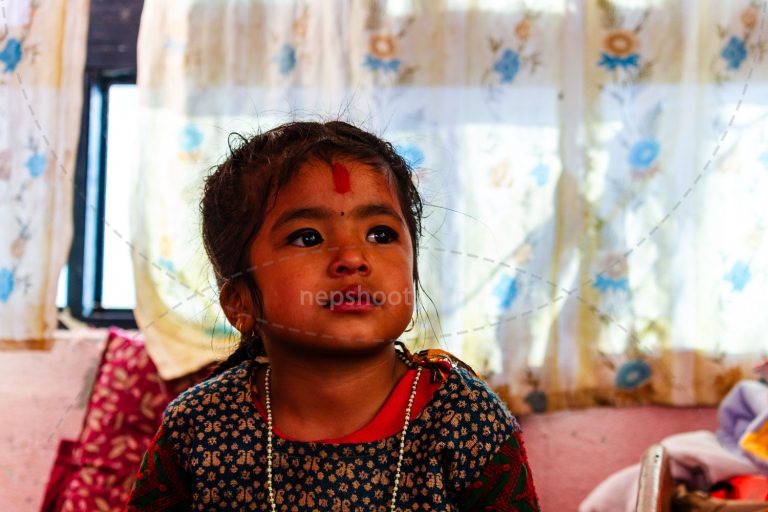 Little Girl with Tikka