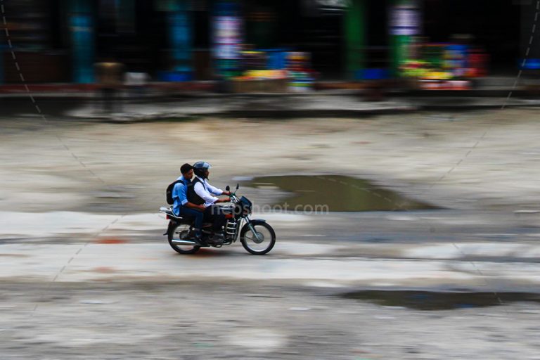 Motorbike in Motion