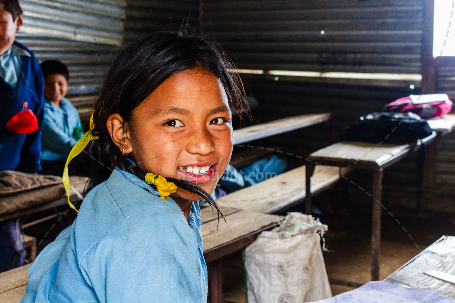 School Student of Kalinchok