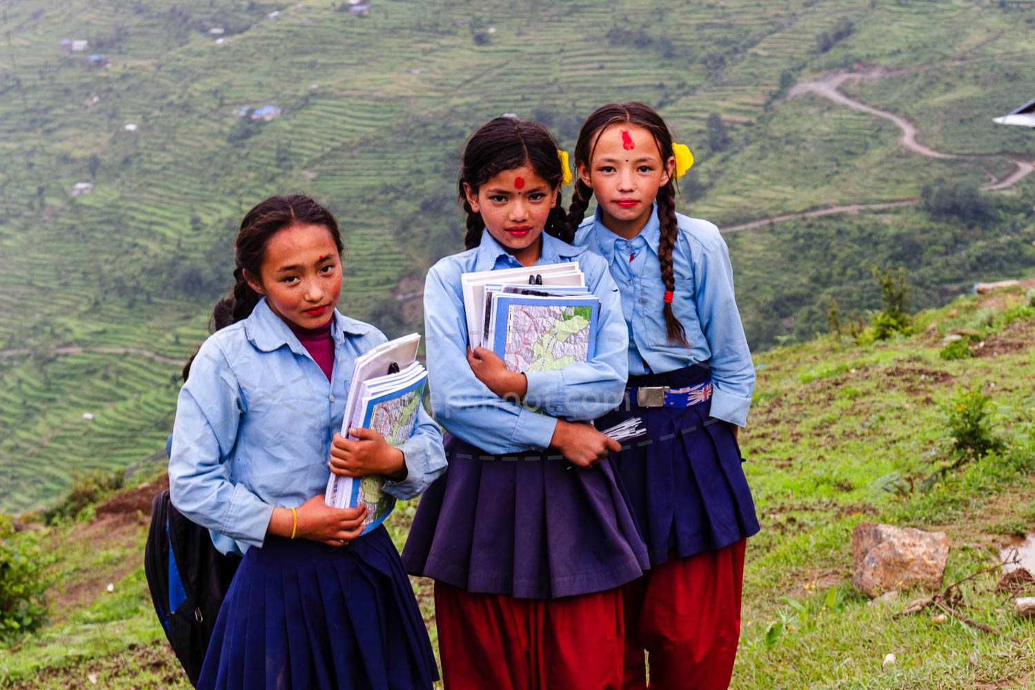 Schoolgirls of the Hills