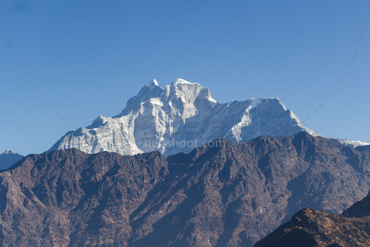 Snow-Capped Summit