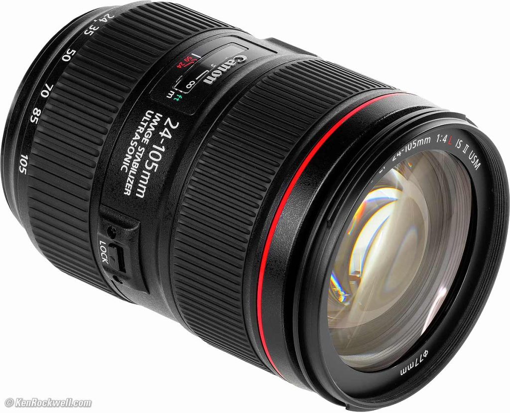 Canon EF 24-105mm f/4L IS II USM product photo